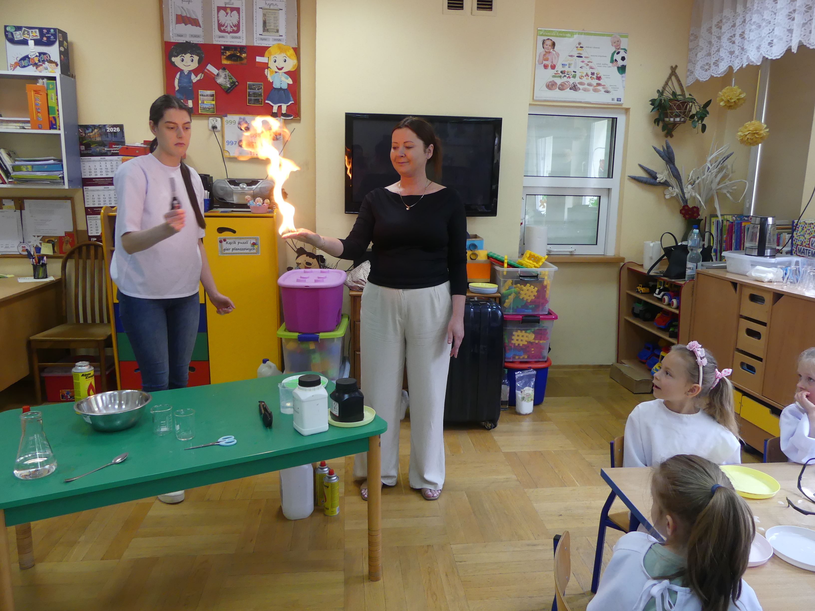 Zajęcia chemiczne w&nbsp;przedszkolu