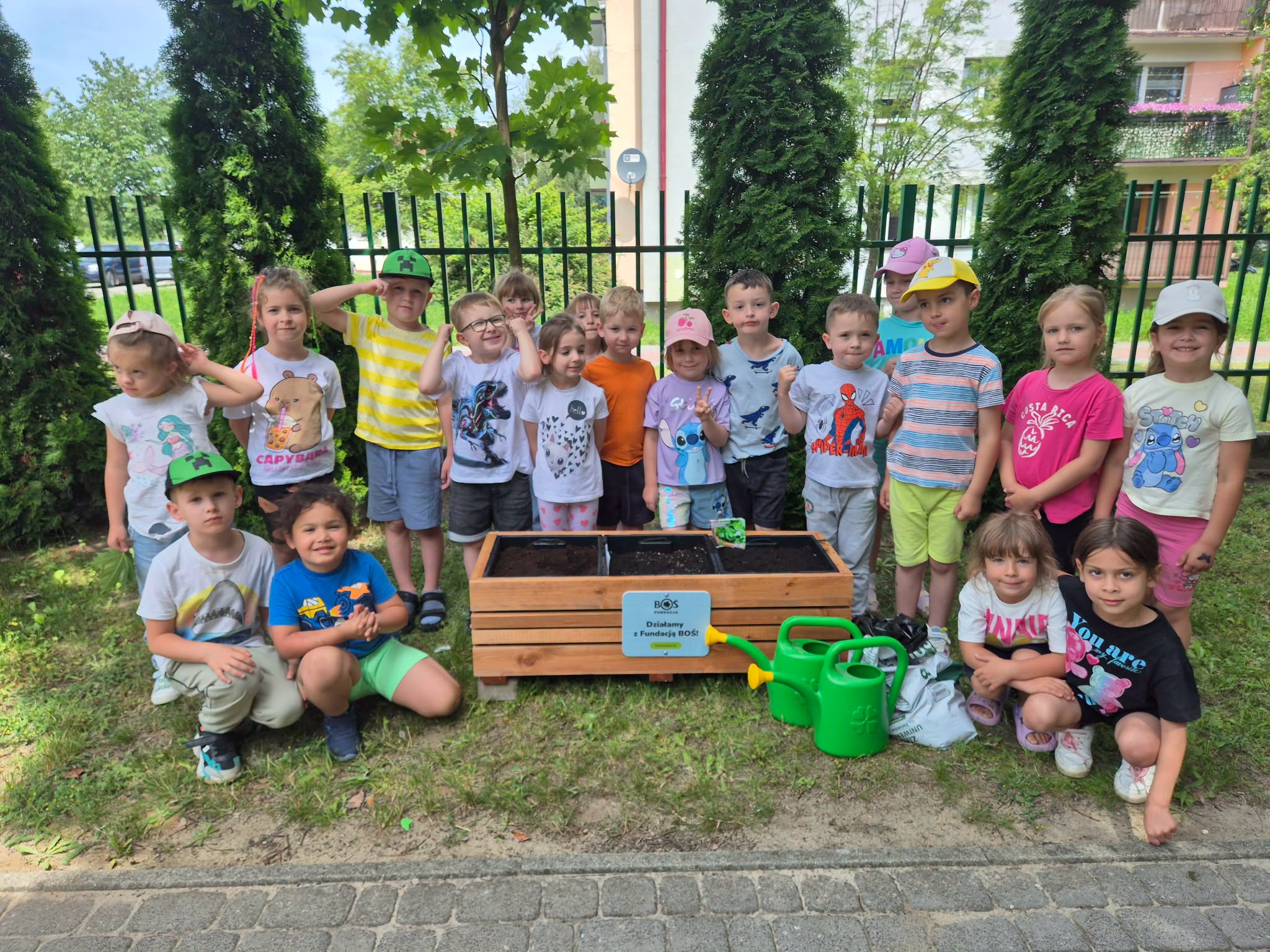 realizacja z&nbsp;dziećmi projekcie Fundacji BOŚ