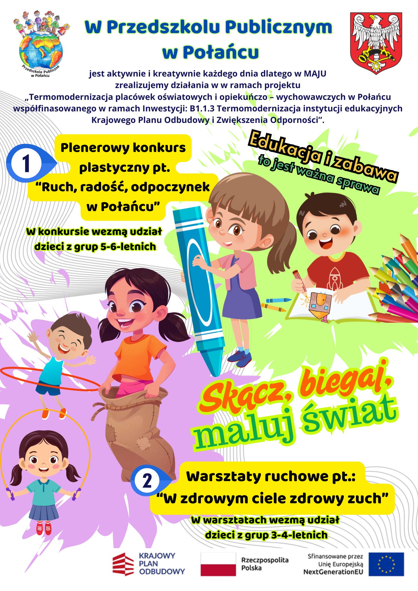 Plakat na&nbsp;konkurs plastyczny