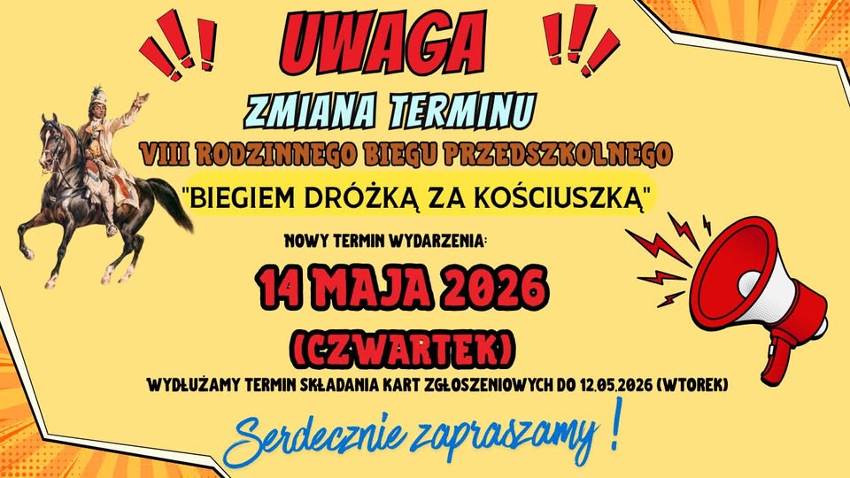 Plakat o&nbsp;biegu