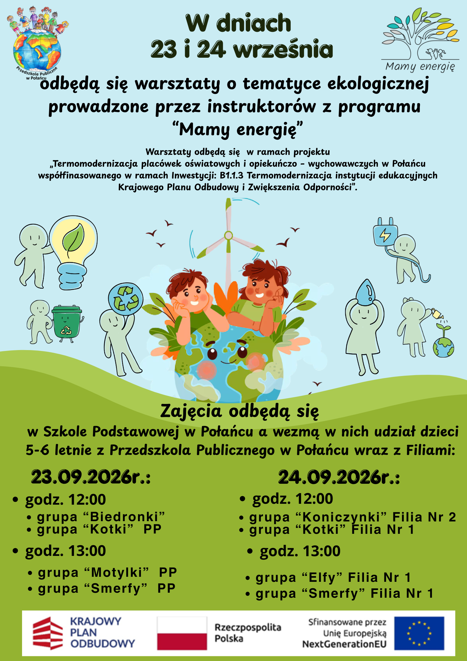 Warsztaty ekologiczne dla dzieci