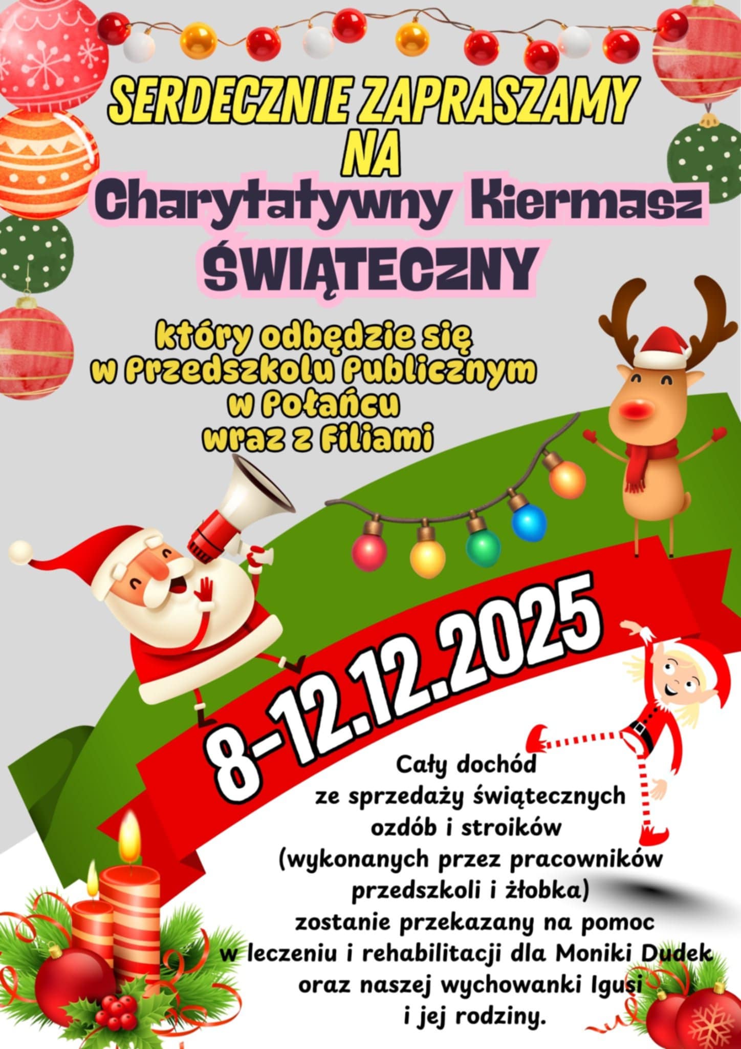 Plakat na&nbsp;kiermasz