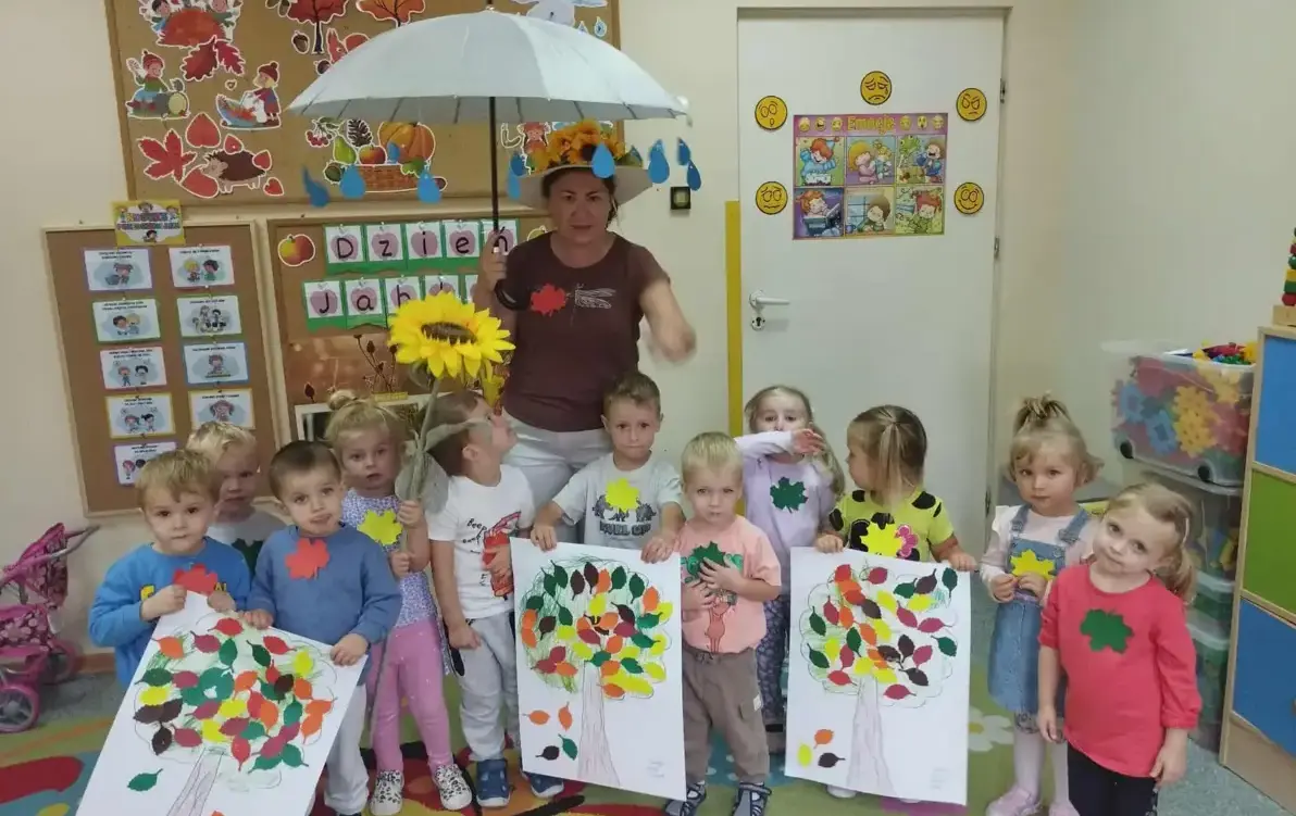 Zdjęcie do Krasnoludki witają jesień