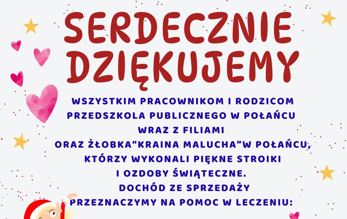 Zdjęcie do Serdecznie dziękujemy