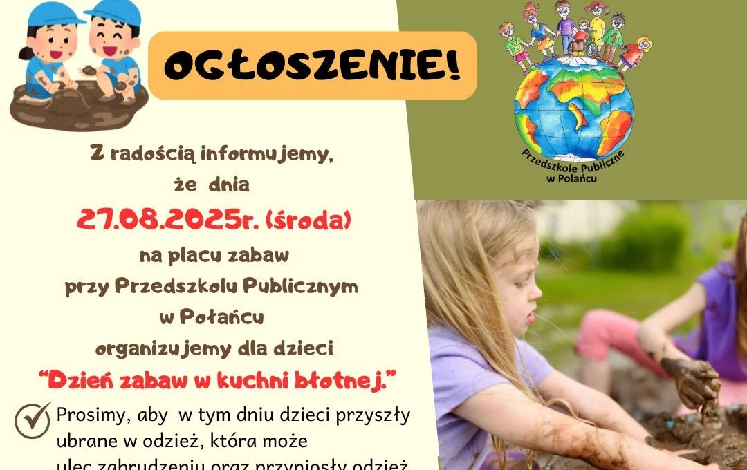 Zdjęcie do Dzień zabaw w kuchni błotnej 