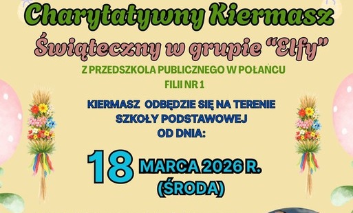 Plakat z kiermaszu wielkanocnego