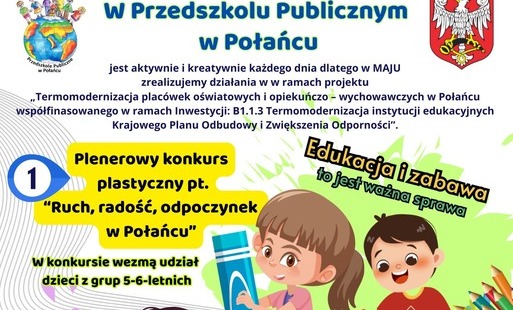 Plakat na konkurs plastyczny i warsztaty