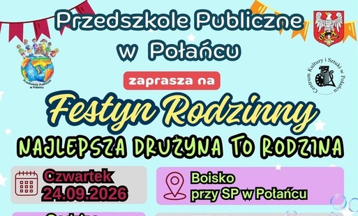 Plakat na festyn