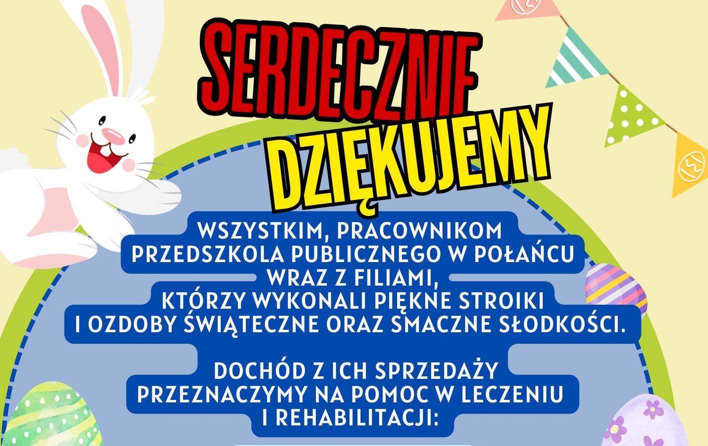 Zdjęcie do Serdecznie dziękujemy 