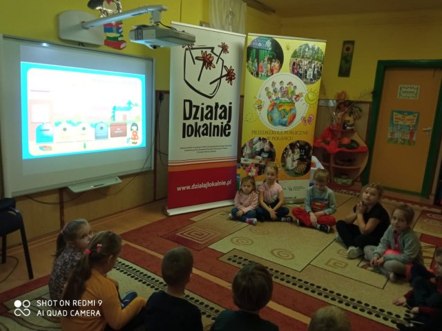 Projekt "Las tlen produkuje i przedszkolaków raduje"