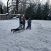 Zimowe zabawy na śniegu