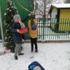 zabawy na śniegu